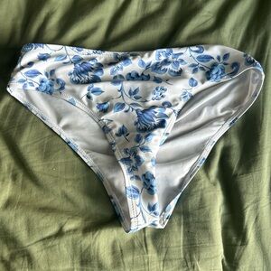 SHEIN bikini bottoms and coverup skirt, size medium